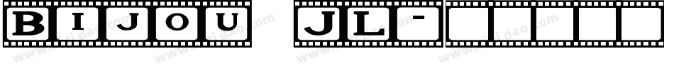 Bijou JL字体转换